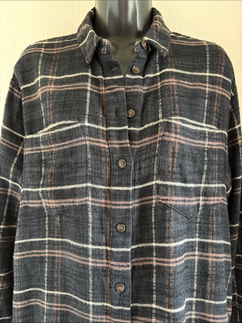 Madewell Slub Flannel Sunday Shirt - Picture 2 of 8